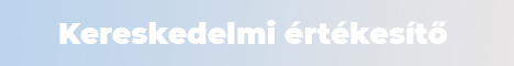 Kereskedelmi értékesítő